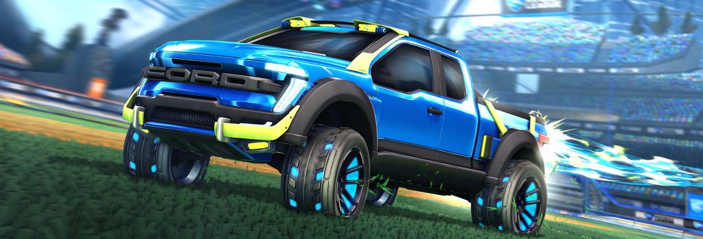 A exclusiva F-150 Rocket League Edition está preparada para entrar no mundo dos videojogos, graças à parceria da Ford com a Psyonix