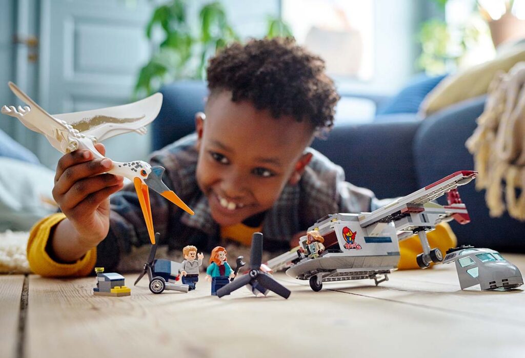 O Grupo LEGO e a Universal anunciam novos sets para a linha Jurassic World