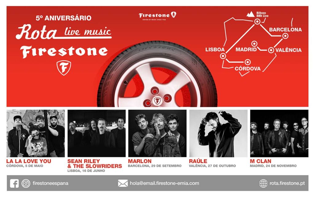 Rota Firestone de regresso a Portugal para celebrar o seu quinto aniversário
