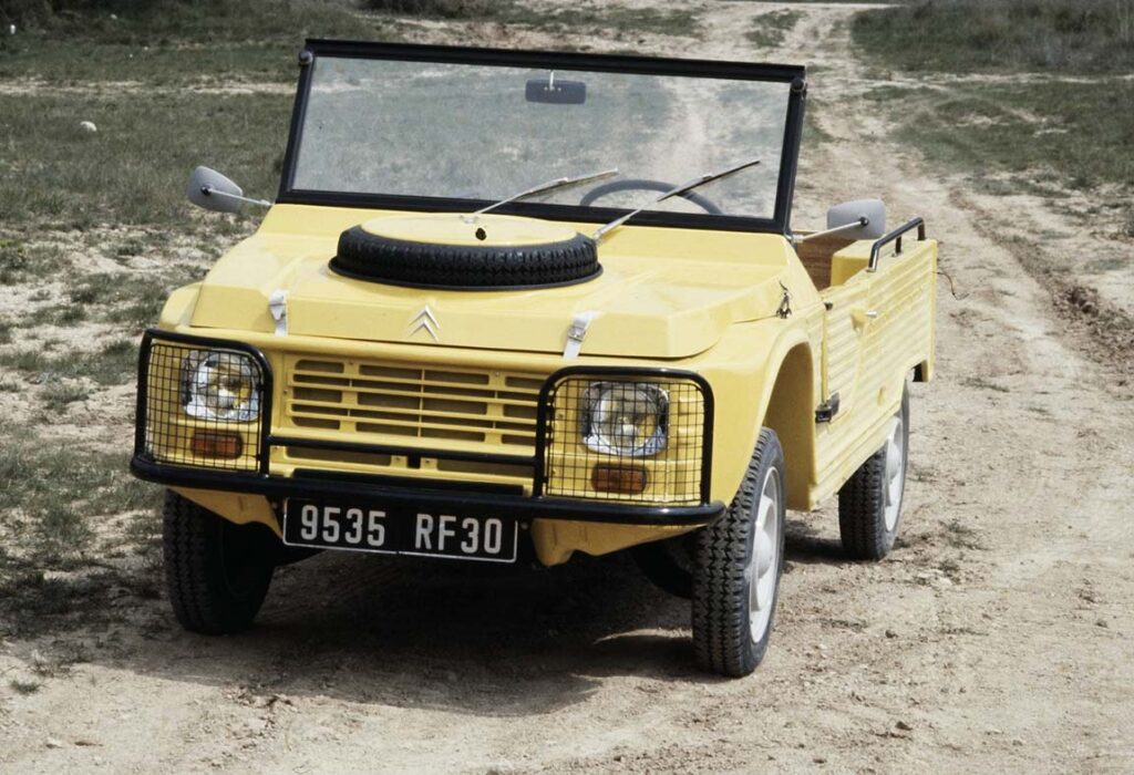 Maio de 1968: CITROËN MÉHARI, o francês aventureiro, mostrou-se há 54 anos