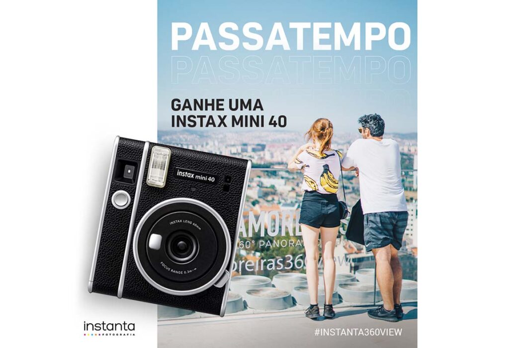 AMOREIRAS 360° PANORAMIC VIEW, Instanta Fotografia e Fuji  lançam passatempo de fotografia