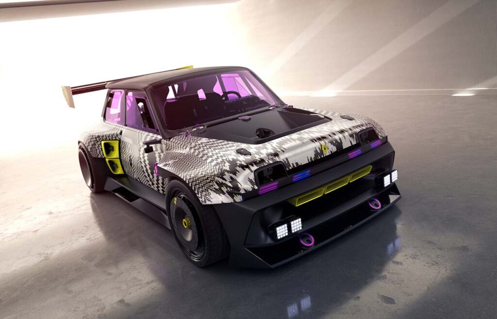 R5 TURBO 3E, nascido para “Driftar”