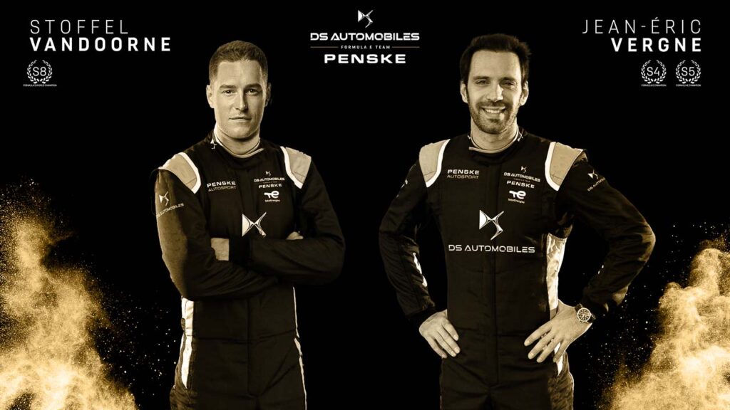 DS Automobiles associa-se à PENSKE AUTOSPORT e dá as boas-vindas a Stoffel Vandoorne, que se junta a Jean-Éric Vergne para a Temporada 9 da Fórmula E