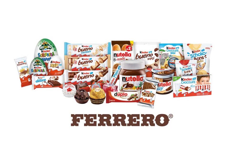 Grupo Ferrero termina ano fiscal com volume de negócios de 14 mil milhões de euros