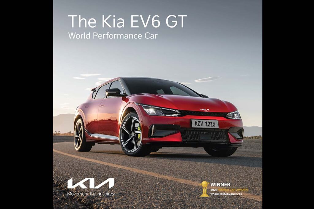 Kia EV6 GT é “World Performance Car” de 2023