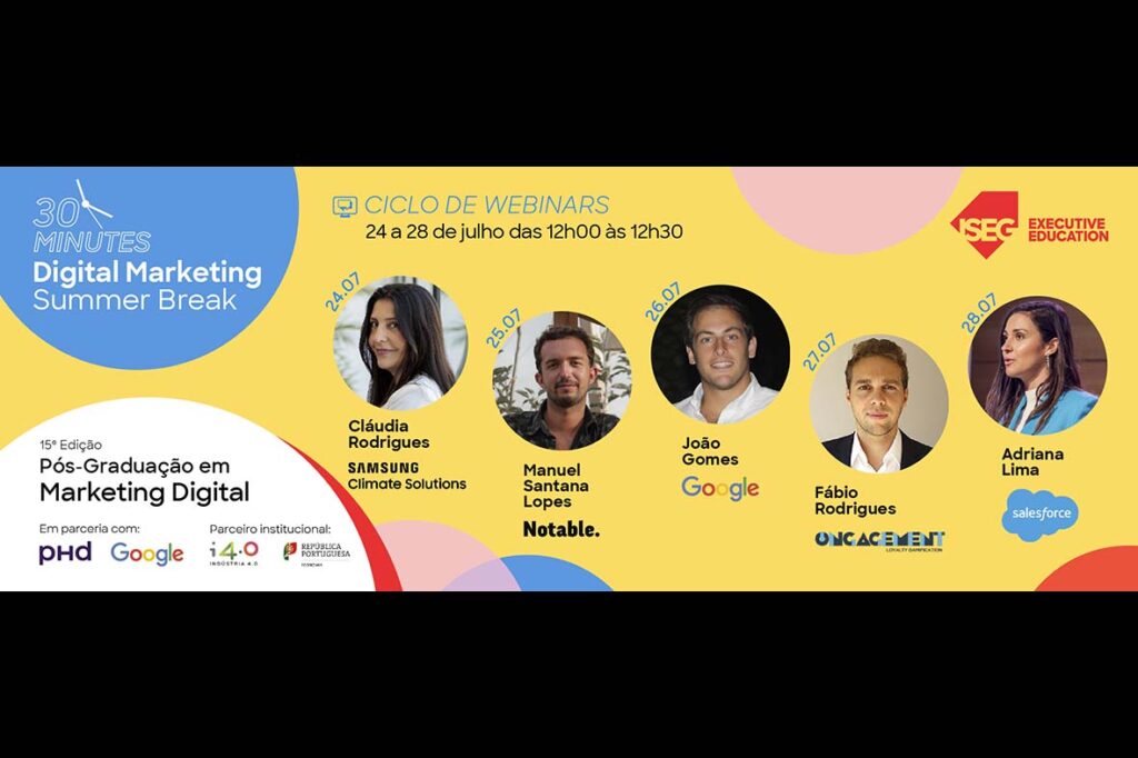 ISEG Executive Education organiza ciclo de webinars na área Digital