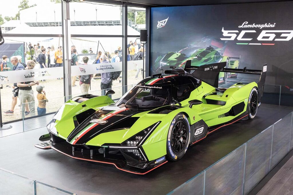 Lamborghini apresenta SC63: protótipo de competição híbrido para competir no pináculo das corridas de resistência