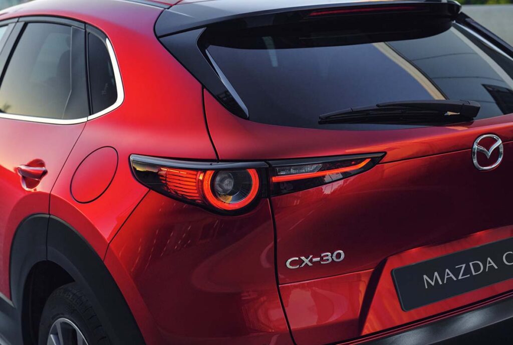 Aposta nos reforços de segurança global também  na Geração 2024 do Mazda CX-30