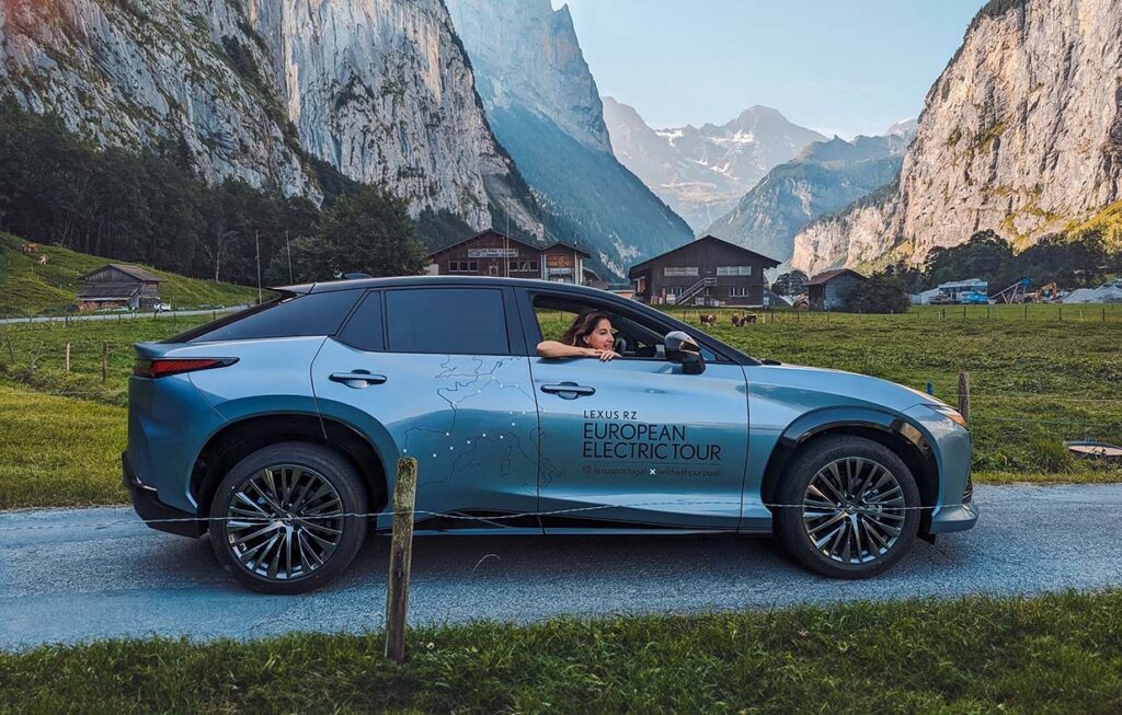 LEXUS RZ EUROPEAN ELECTRIC TOUR