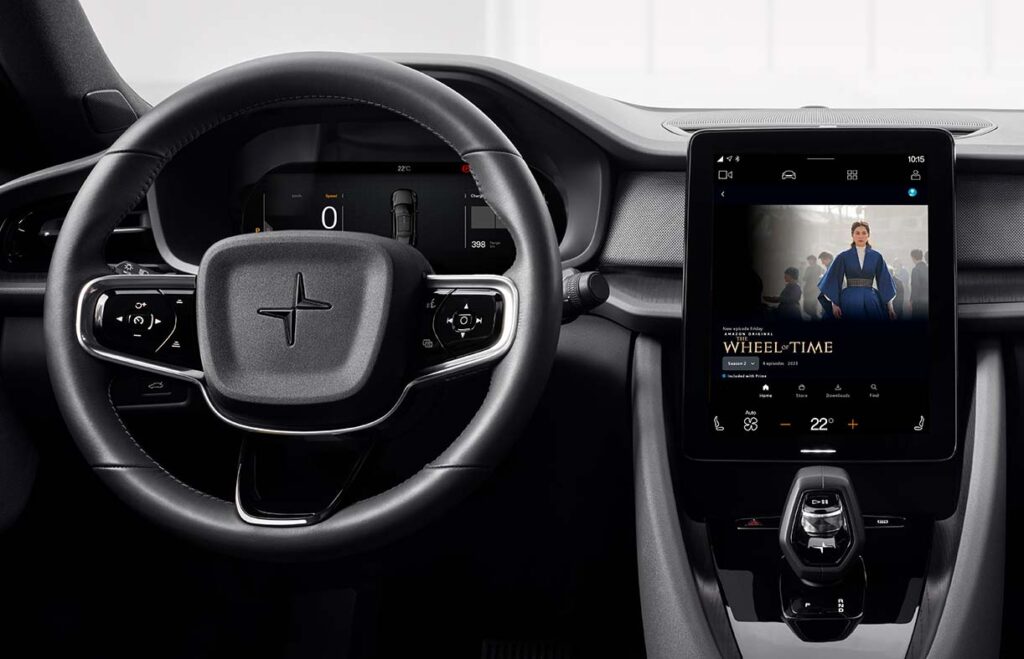 Prime Video traz ainda mais entretenimento ao Polestar 2