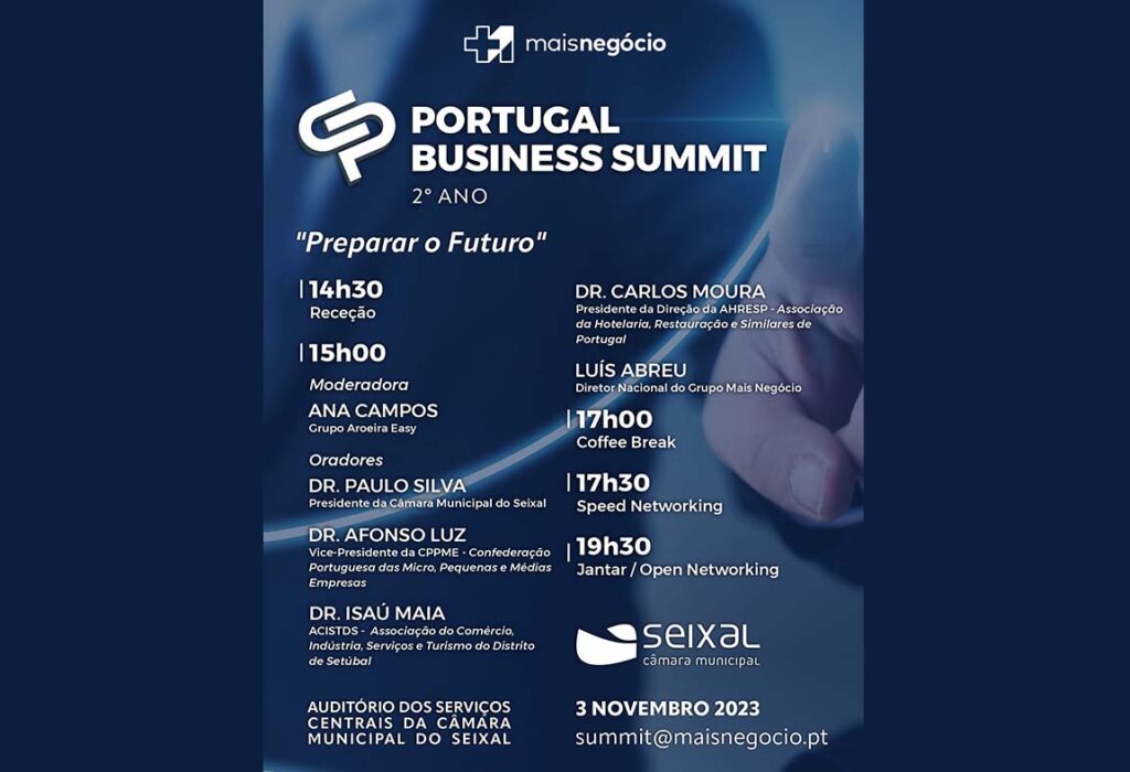 Portugal Business Summit chega ao Seixal para um evento pensado nos empresários da região