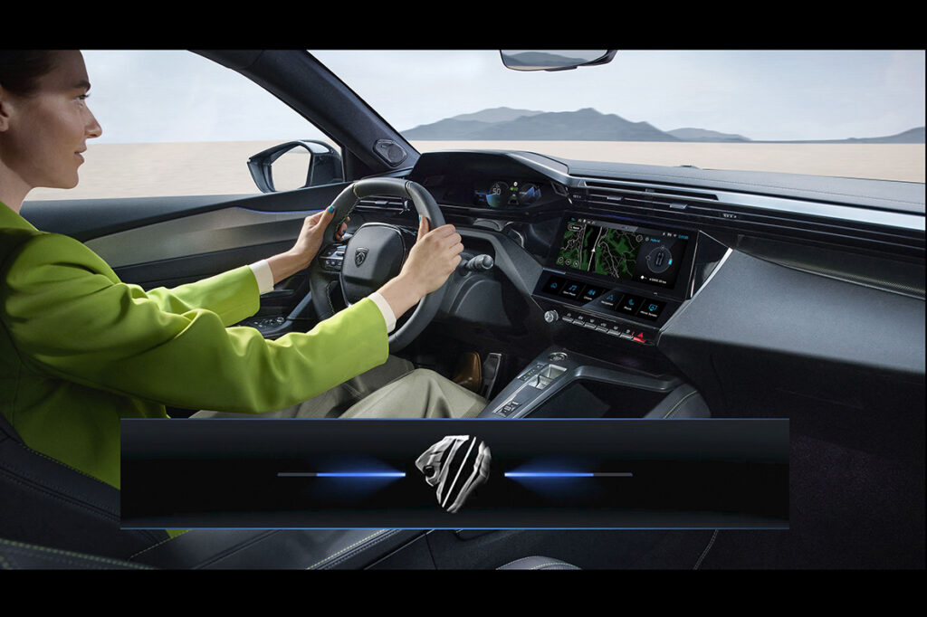 O i-Cockpit® da PEUGEOT integra inteligência artificial com o ChatGPT