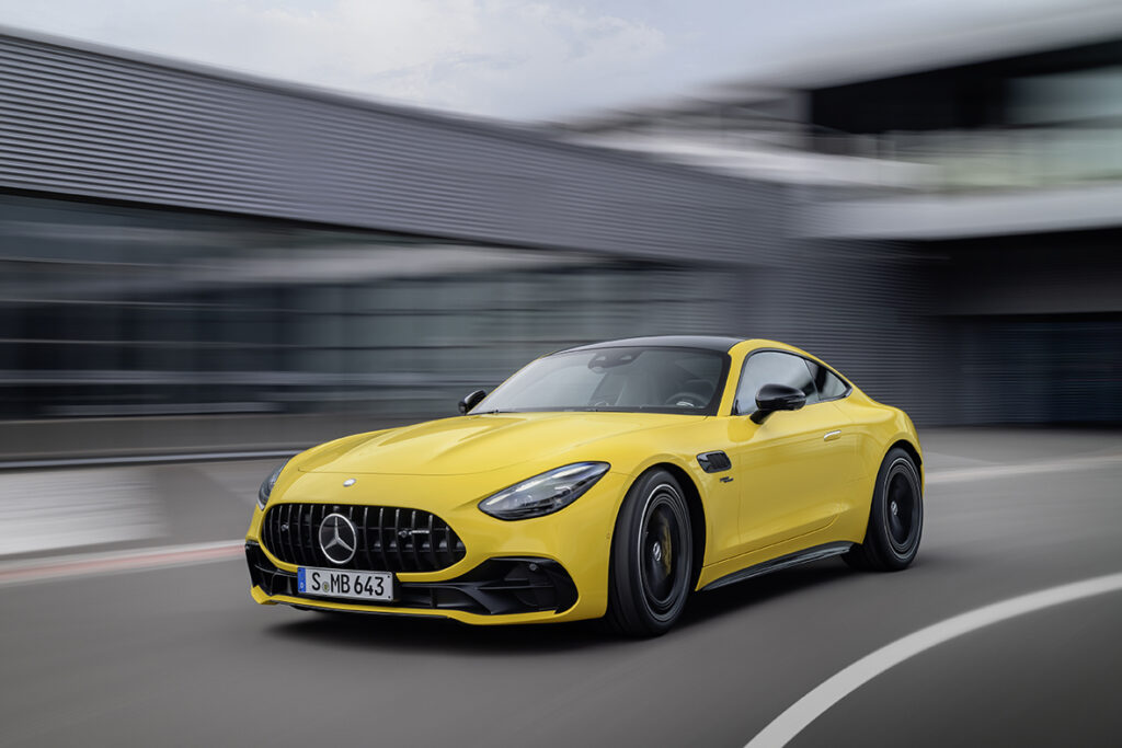Elegância e prazer de condução para puristas: o novo Mercedes-AMG GT 43 Coupé