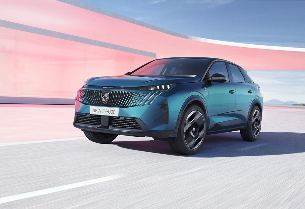 Novos PEUGEOT E-3008 E E-5008 de grande autonomia