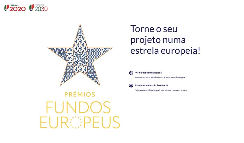 Candidaturas à 2.ª edição dos Prémios dos Fundos Europeus prorrogadas até 31 de julho